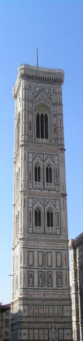 Giotto's bell tower in Florence
              Italy