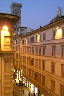 Florence at night